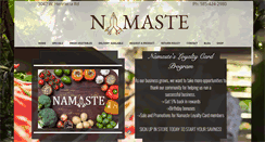 Desktop Screenshot of namastegrocery.com